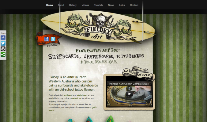 New Fieldey Website